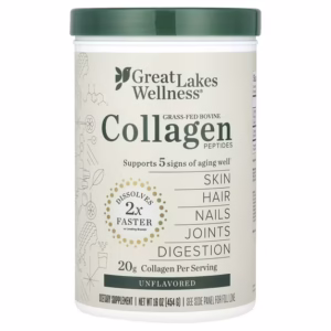 Great Lakes Wellness Quick Dissolve Collagen Peptides - Unflavored 16 oz Pwdr